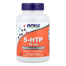 Now Food- 5htp 50mg 180capsulas Ninguno