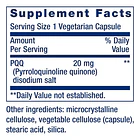 Life Extension - Pqq 20 Mg, 30 Cápsulas Sin Sabor 4