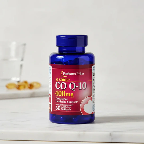 Puritans Pride  Coenzyma Coq10 400mg 60 Caps Ninguno 7