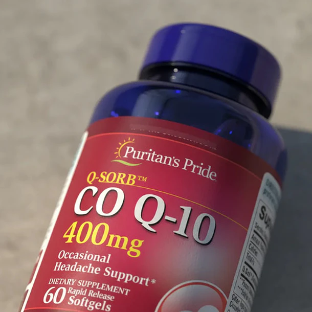 Puritans Pride  Coenzyma Coq10 400mg 60 Caps Ninguno 8