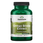 Swanson - Extracto De Ginkgo Biloba 60mg 240 Capsulas N/a 1