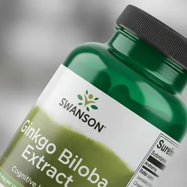 Swanson - Extracto De Ginkgo Biloba 60mg 240 Capsulas N/a 4