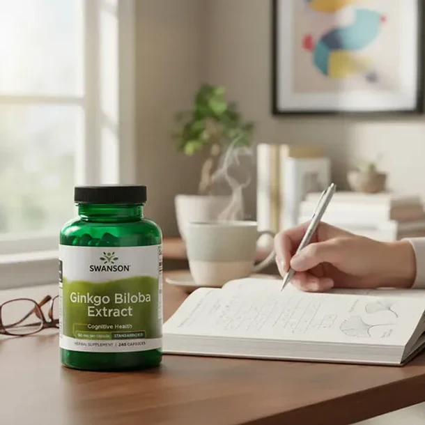 Swanson - Extracto De Ginkgo Biloba 60mg 240 Capsulas N/a 7