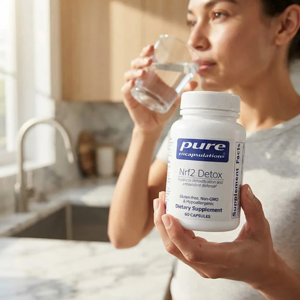 Pure Encapsulation- Nrf2 Detox 60 Capsulas Sin Sabor 5