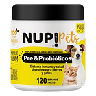 Suplemento En Polvo Nup! Pre Y Probióticos Perros Gatos 120g Sabor Pollo 1