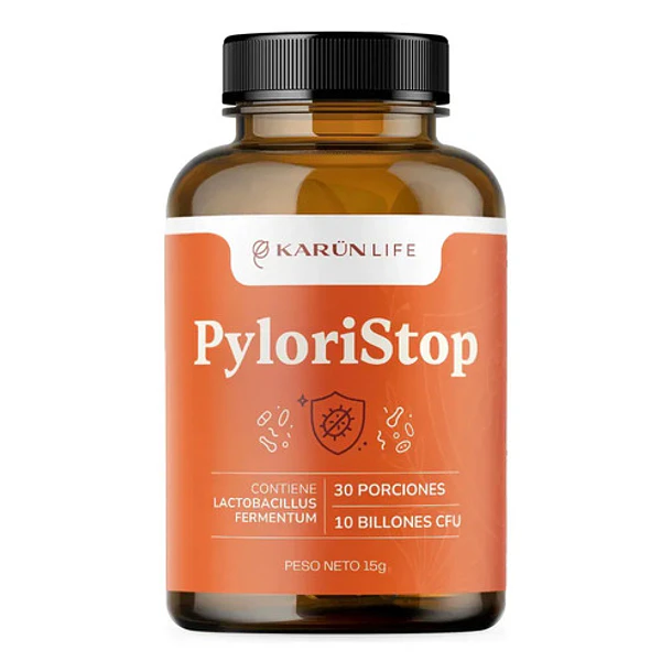 Karun Life- Probiótico Pylori Stop 30 Cápsulas Sin Sabor 1