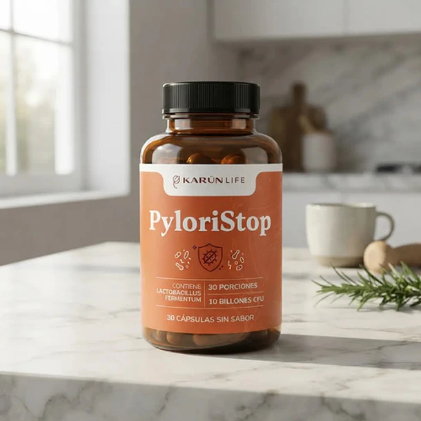 Karun Life- Probiótico Pylori Stop 30 Cápsulas Sin Sabor 2