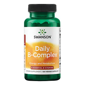 Swanson - Daily B Complex 100 Capsulas Veganas N/a