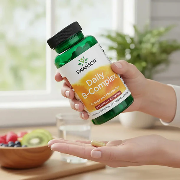 Swanson - Daily B Complex 100 Capsulas Veganas N/a 5