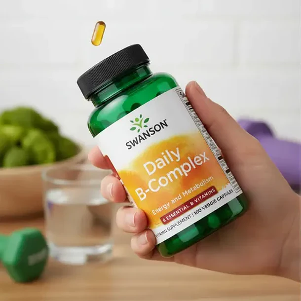 Swanson - Daily B Complex 100 Capsulas Veganas N/a 8
