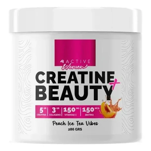 4active- Creatina Beauty Colageno Vitamina Durazno 86g Blue Berry Vibes 1