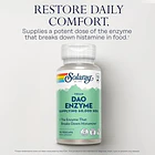 Solaray- Dao Enzime Vegan Suppling 60.000 Hdu 30 Capsulas Sin Sabor 8