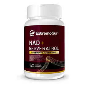Extremo Sur- Resveratrol + Nad 60 Cápsulas Sin Sabor