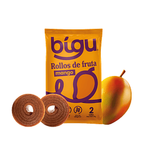 Bigu - Rollo de Fruta sabor Mango 25 g