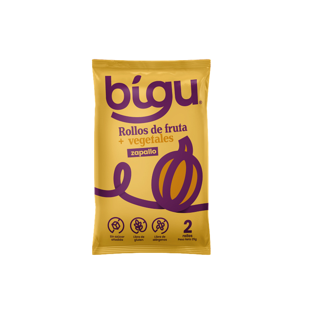 Bigu - Rollos de Zapallo 25 g 1