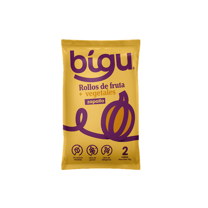 Bigu - Rollos de Zapallo 25 g 1