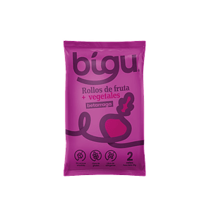 Bigu - Rollos de Betarraga 25 g