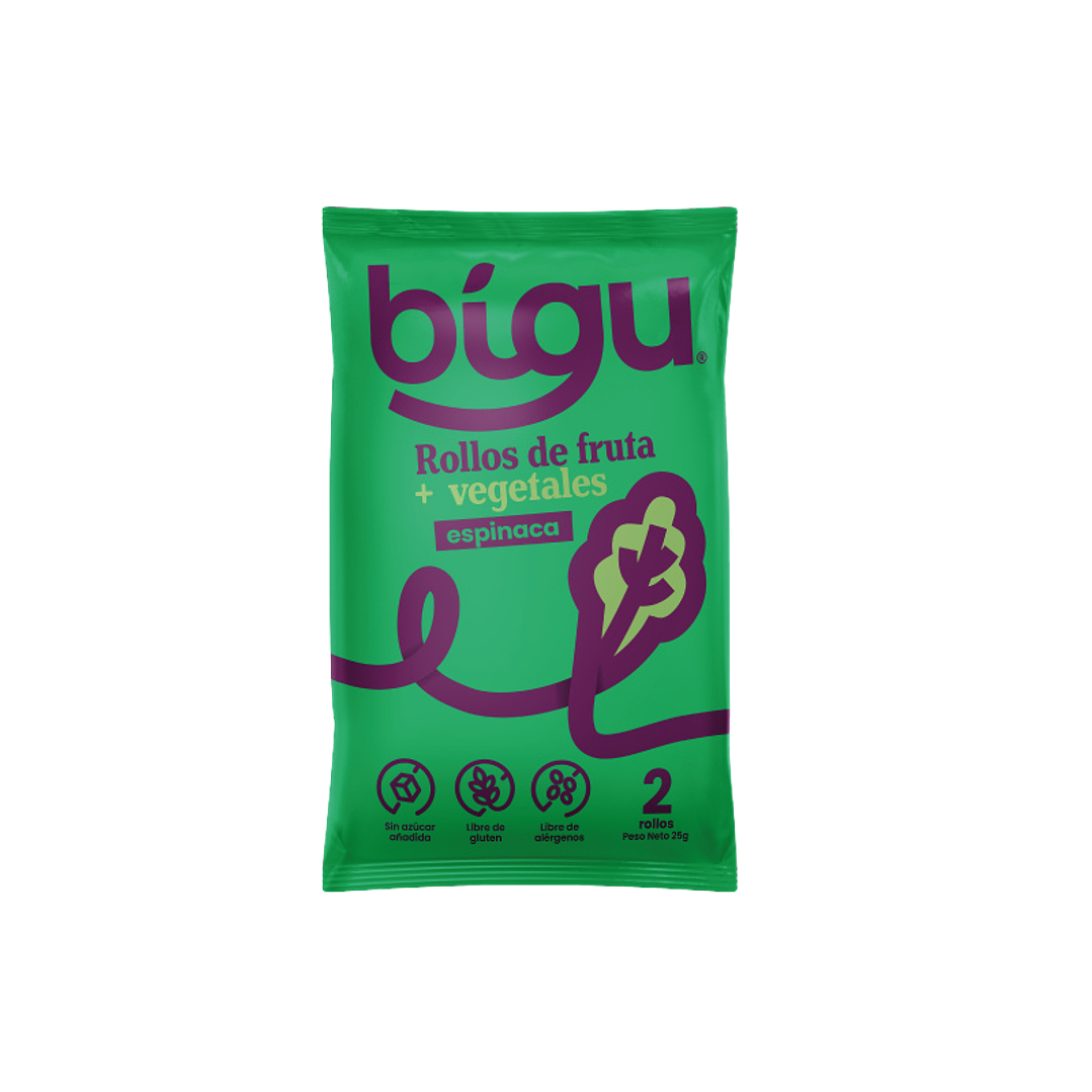 Bigu - Rollo de Espinaca 25 g 1