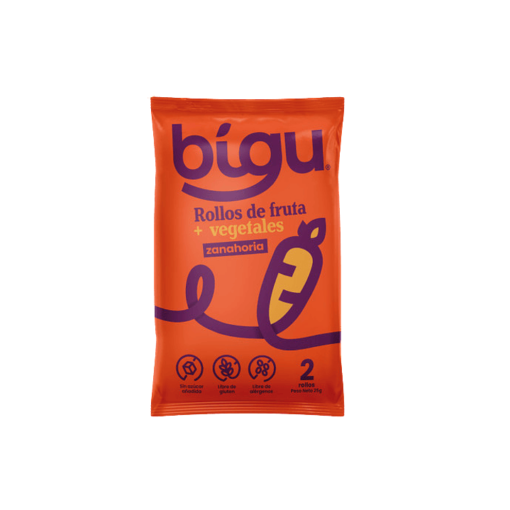 Bigu - Rollo de Zanahoria 25 g 1