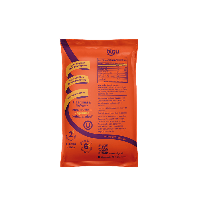 Bigu - Rollo de Zanahoria 25 g 2