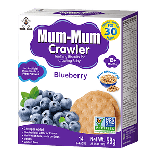 Crawler Mum-Mum - Galleta de Arroz sabor Arándano