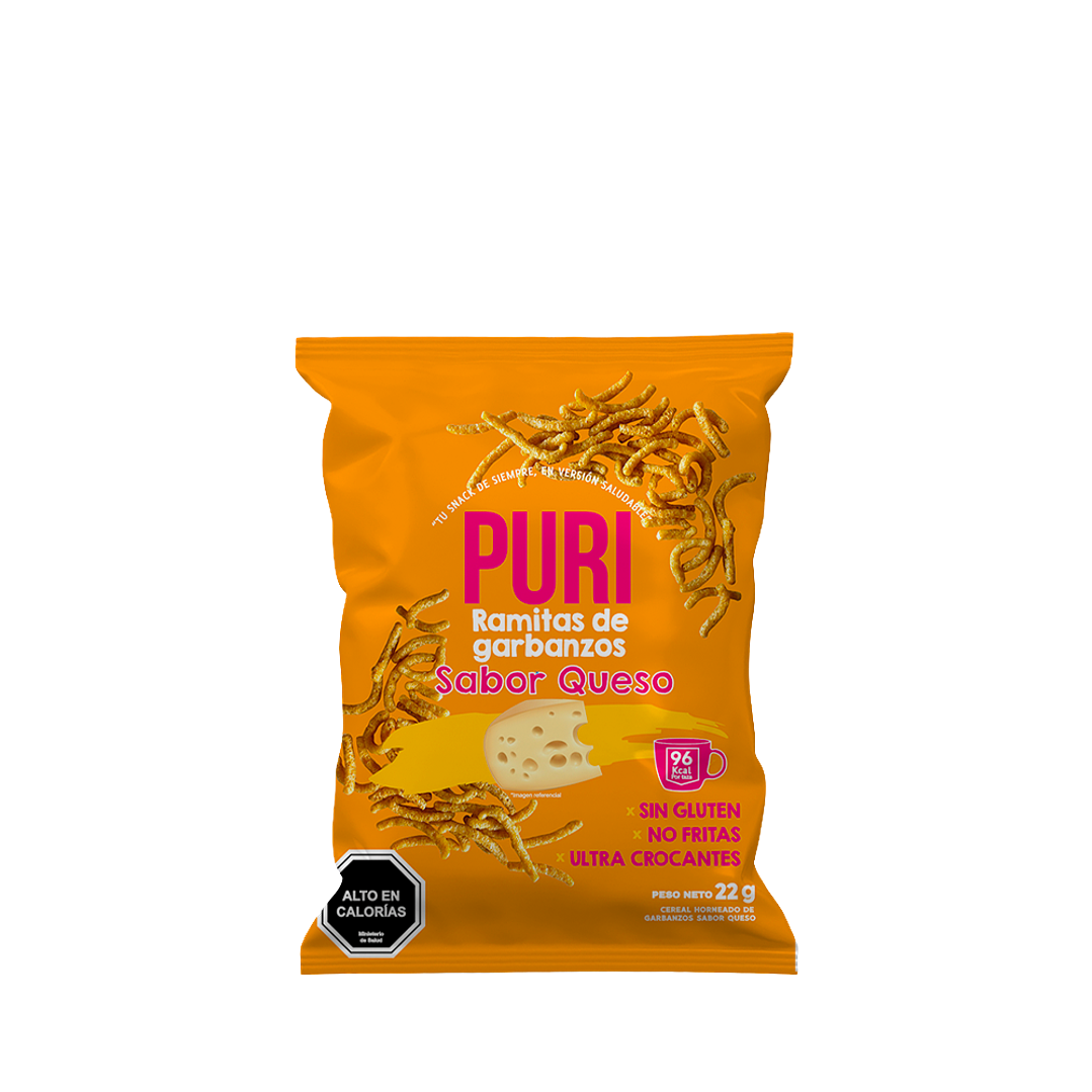Puri - Ramitas Queso Individual 22 g 1