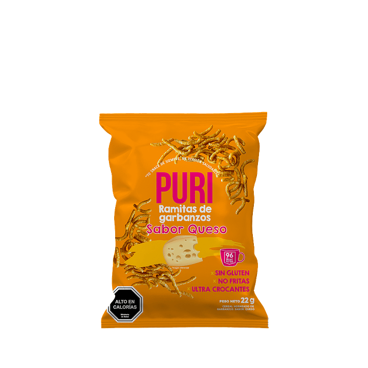Puri - Ramitas Queso Individual 22 g 1