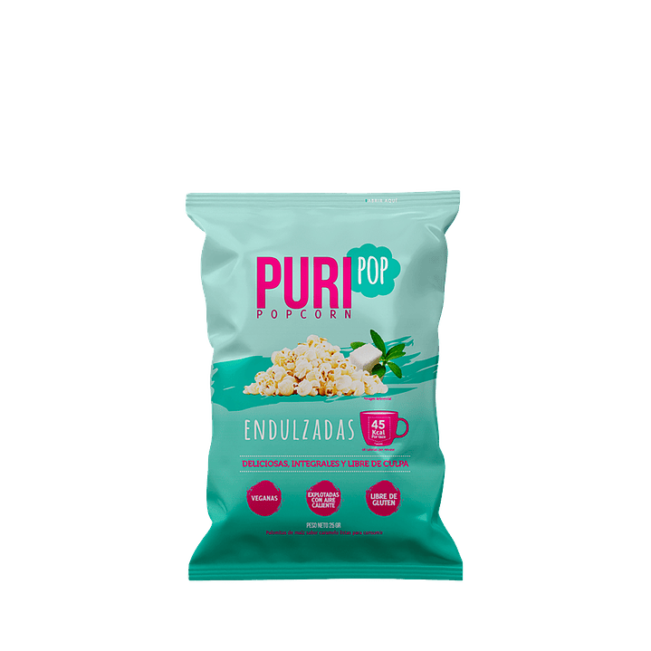Puri - PuriPop Endulzada Individual 25 g 1