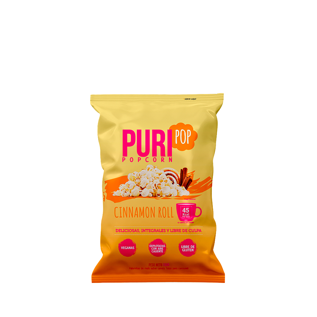 Puri - PuriPop Cinnamon Roll Individual 25 g 1