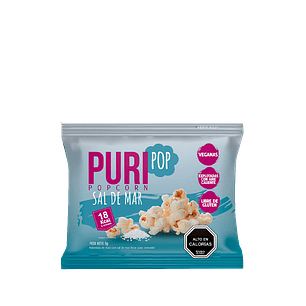 Puri - MINI Puripop Popcorn con Sal de mar 5 g