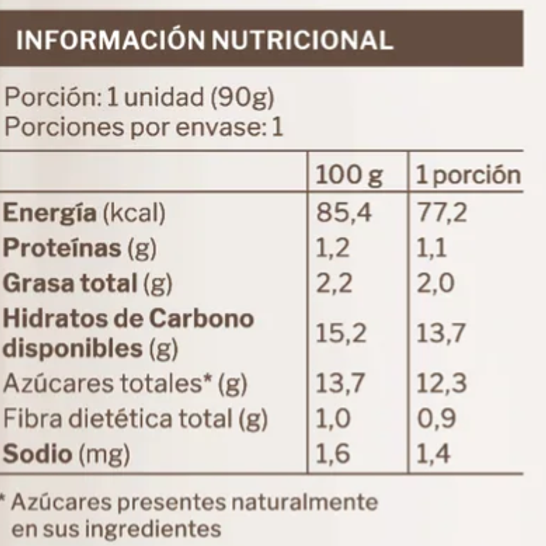 Railú - Puré de manzana, plátano, arándano, avena y linaza 90 g 3