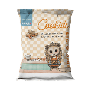 Kuna Foods - Galleta Cookids sabor Maní 30 g