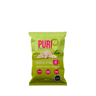 Puri - PuriPop Oliva Sal de Mar Individual 25 g