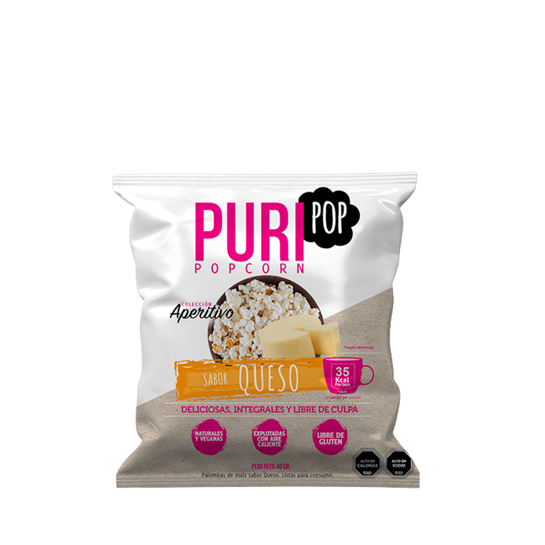 Puri - PuriPop Aperitivo Queso 40 g 1