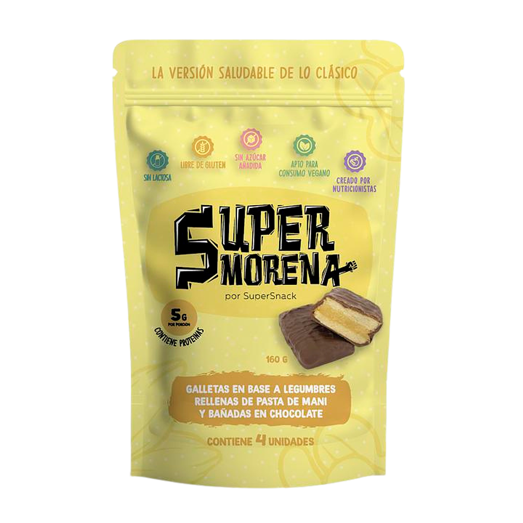 Super Snack - Super Morena Familiar 4 unidades 140 g 1