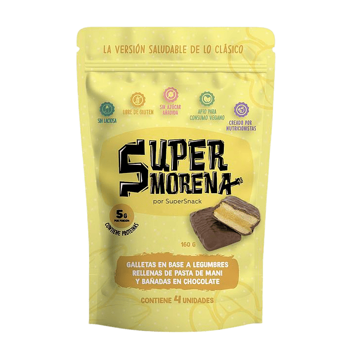 Super Snack - Super Morena Familiar 4 unidades 140 g 1