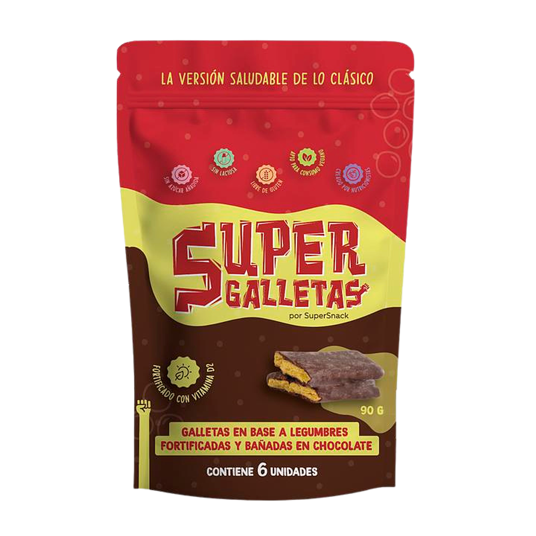 Super Snack - Super Galletas Familiar 6 unidades 90 g 1