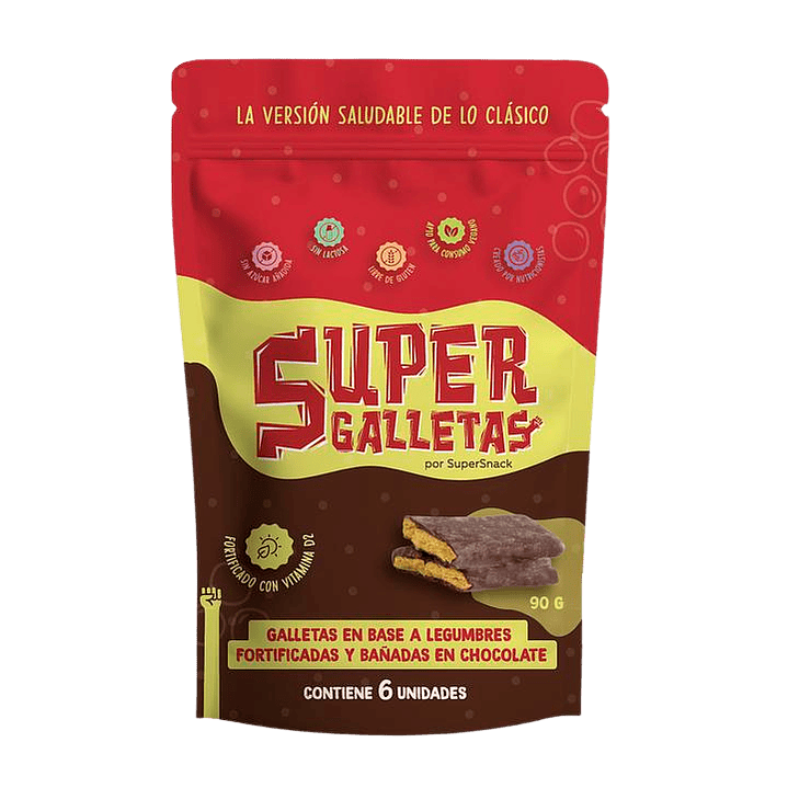 Super Snack - Super Galletas Familiar 6 unidades 90 g 1