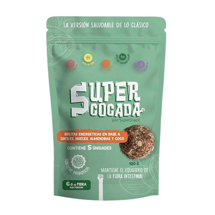 Super Snack - Super Cocadas Familiar 5 unidades 100 g 1