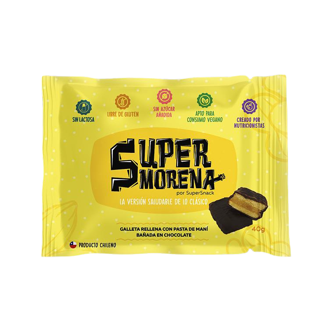 Super Snacks - Super Morena individual 40 g 1