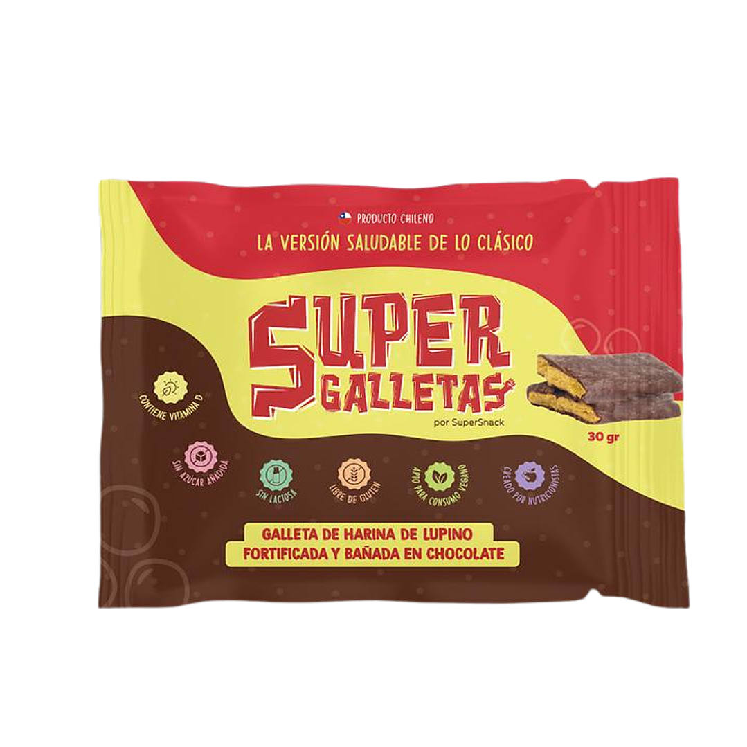 Super Snack - Super Galletas Individual 30 g 1