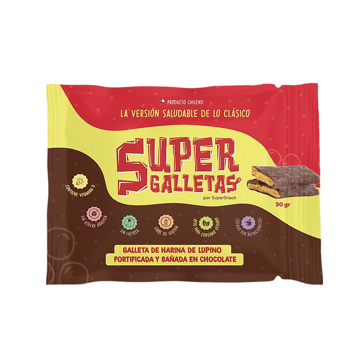 Super Snack - Super Galletas Individual 30 g 1