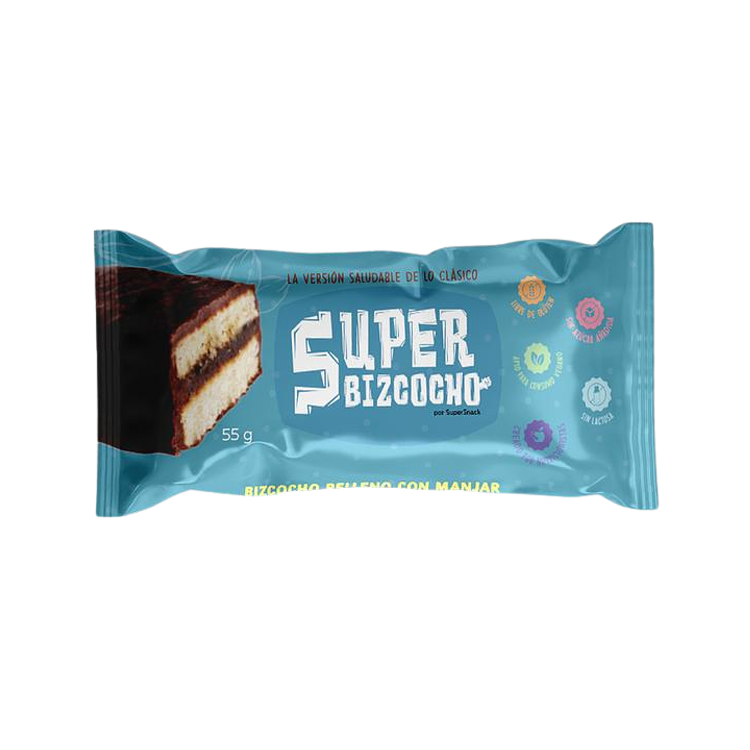 Super Snack - Super Bizcocho Individual 55 g 1