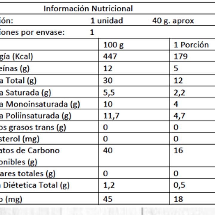 Super Snacks - Super Morena individual 40 g 2