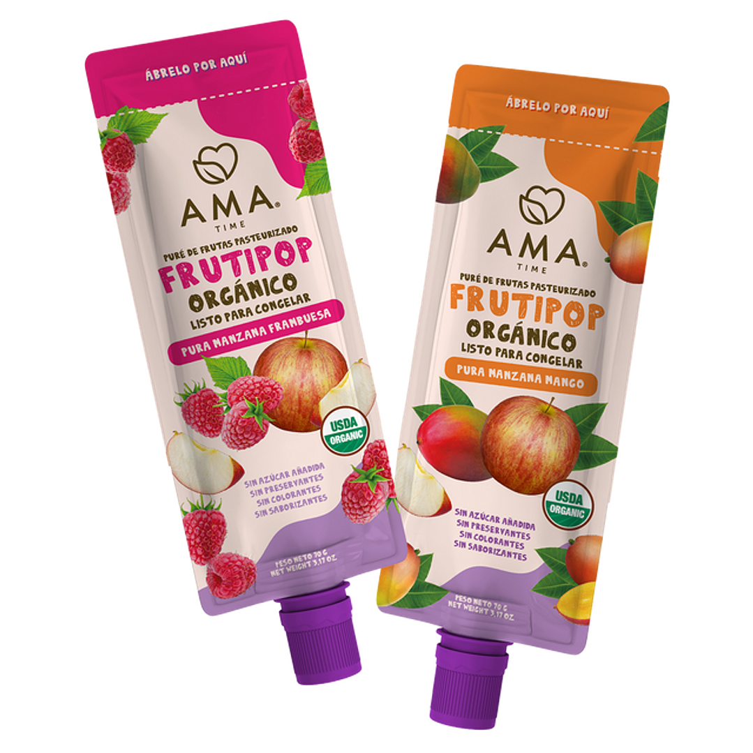 Pack Frutipop Orgánico - 4 unidades 1