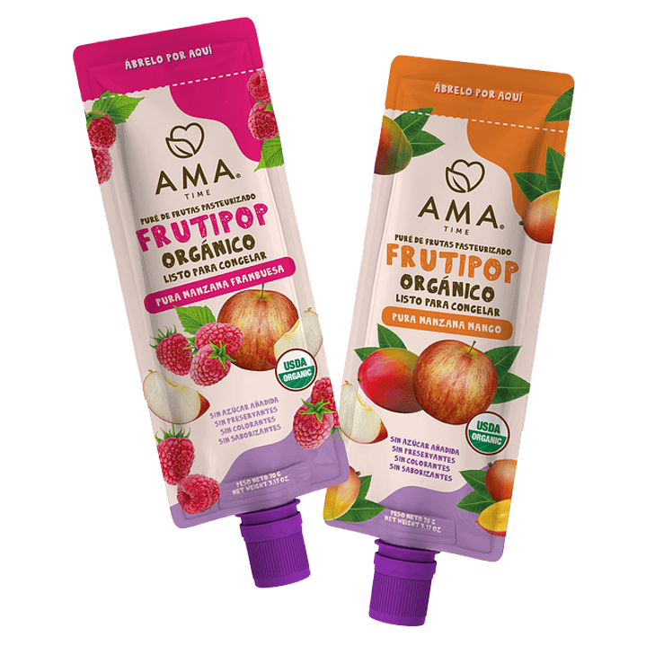 Pack Frutipop Orgánico - 4 unidades 1