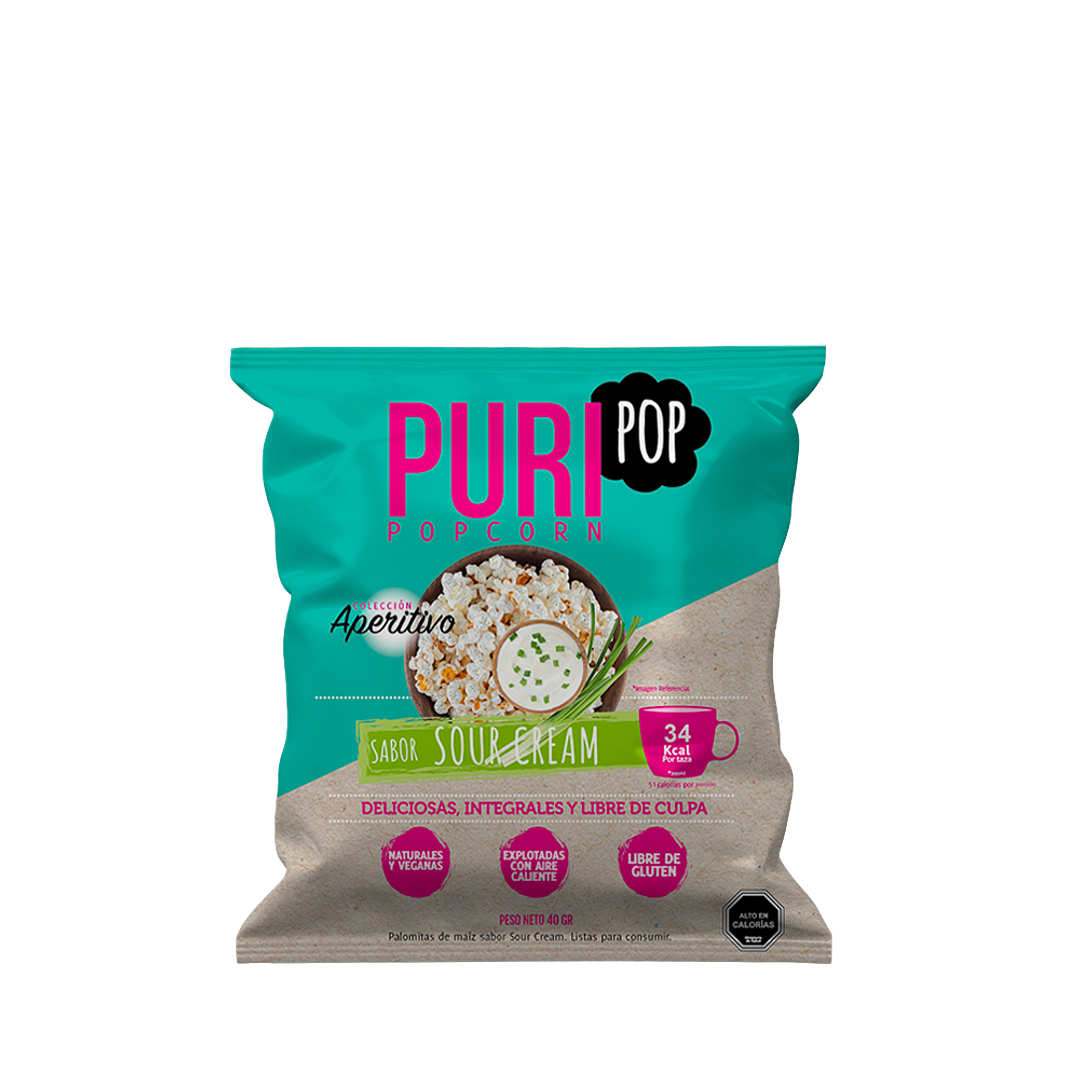 Puri - PuriPop Aperitivo Sour Cream 40 g 1