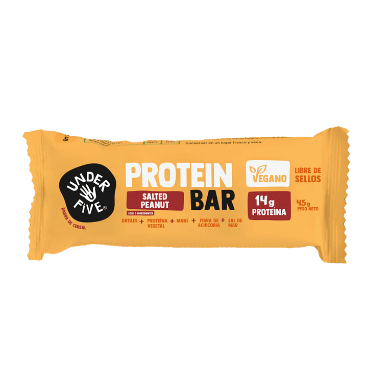UnderFive - Protein Bar SALTED PEANUT 45 g 1