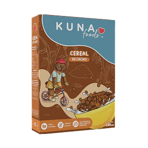 Kuna Foods - Cereal sabor Cacao 280 g