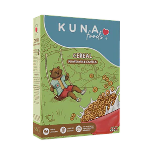 Kuna Foods - Cereal Sabor Manzana & Canela 280 g